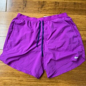 Nike running shorts purple xl